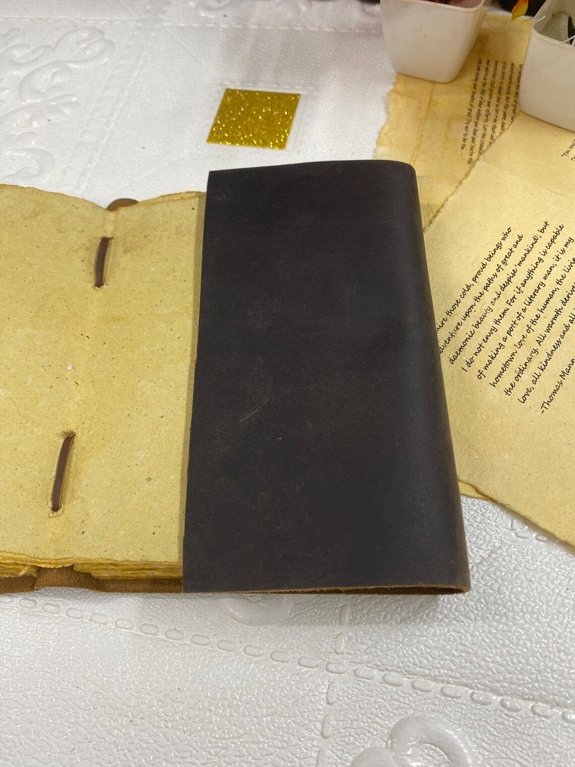Tree of Life Leather Grimoire Journal