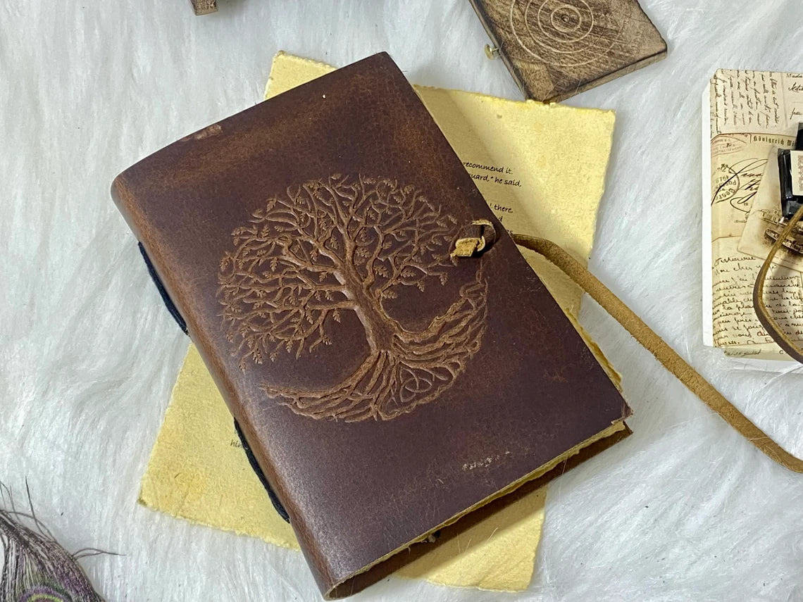 Tree of Life Leather Journal