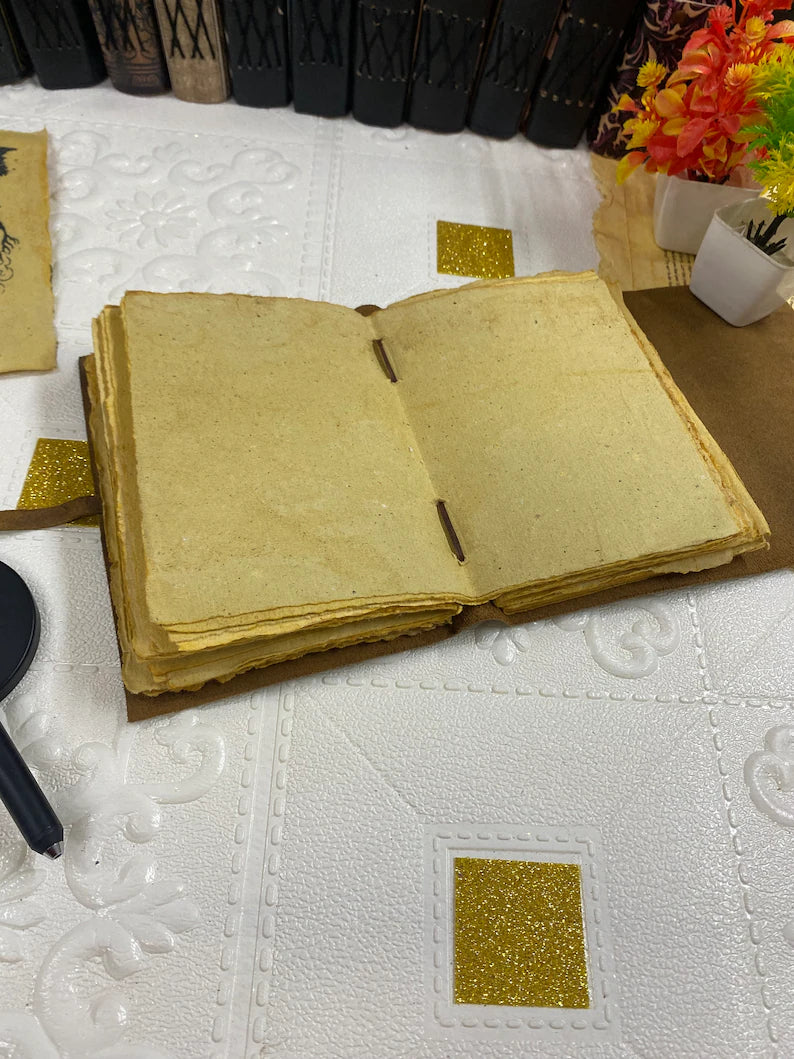 Tree of Life Leather Grimoire Journal