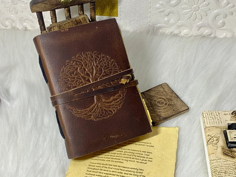 Tree of Life Leather Journal