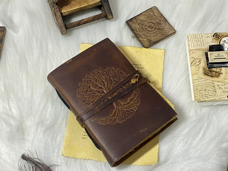 Tree of Life Leather Journal