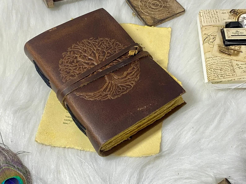 Tree of Life Leather Journal