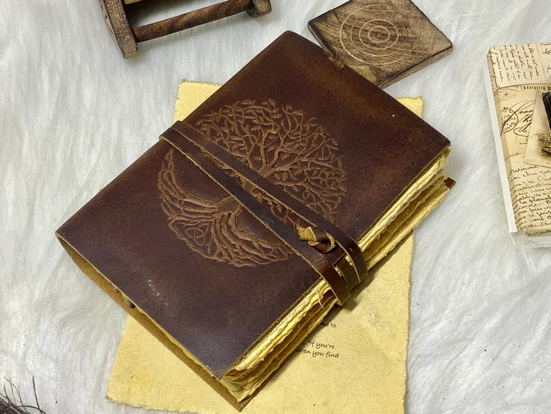 Tree of Life Leather Journal