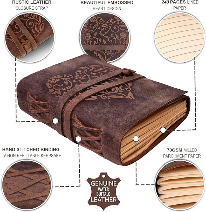 Personalized Celtic Heart Journal