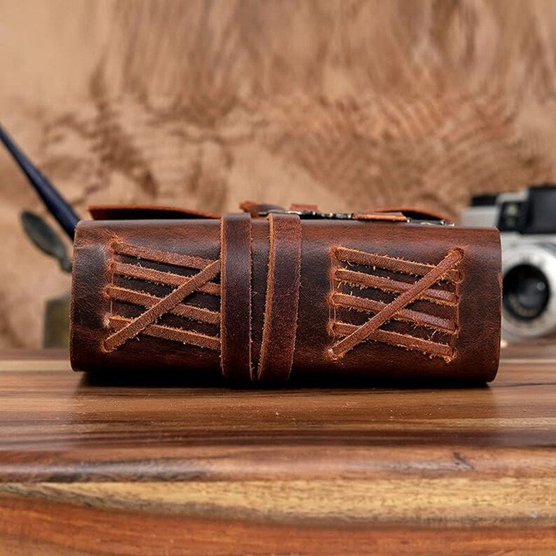 Personalized Leather Key Journal