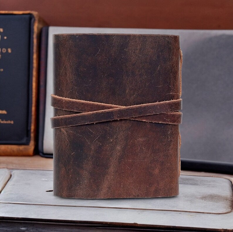 Personalized Leather Key Journal